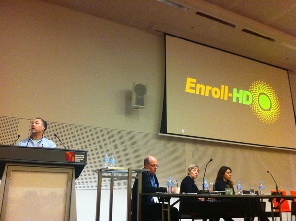Robi Blumenstein of CHDI, HD World Congress, Melbourne 2011  