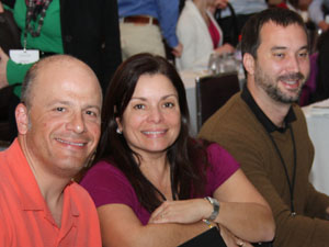 Three of CHDIās top scientists Robert Pacifici, Celia Dominguez and Ignacio MuƱoz-Sanjuan gave presentations on the Foundationās advanced drug development programs