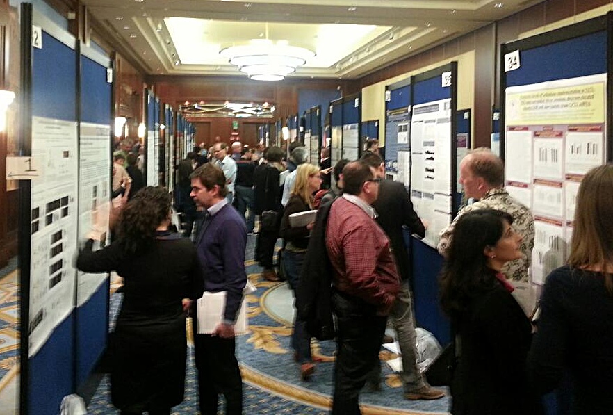 There were over one hundred projects presented in the Wednesday afternoon poster session.