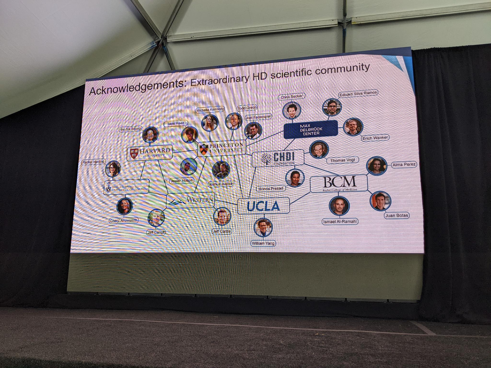 Ileana Cristea notes the tremendous collaborative effort that makes HD research possible