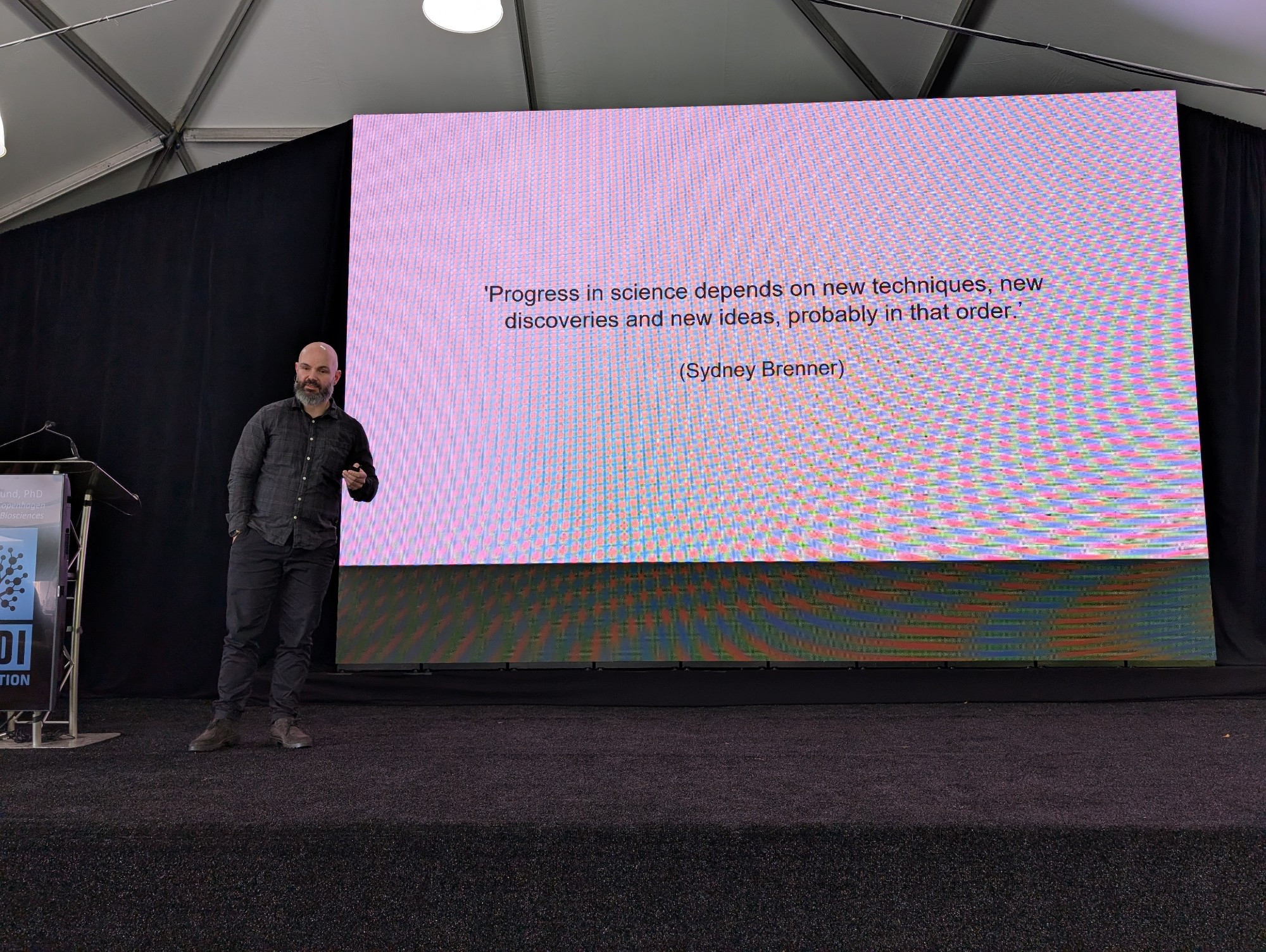 Andreas Mund shares a reminder from Nobel Laureate Sydney Brenner about the importance of new technology in driving innovation.