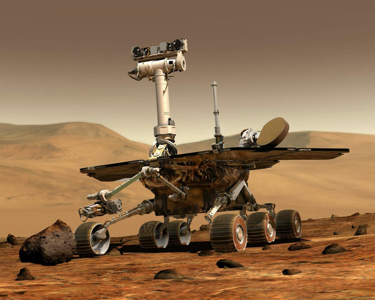 RNA interference, or RNAi, works by using the cell's own molecular machines to process synthetic genetic material, like the Mars Rover processing samples on an alien planet.  